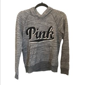 PINK Hooded Sweater Size Medium